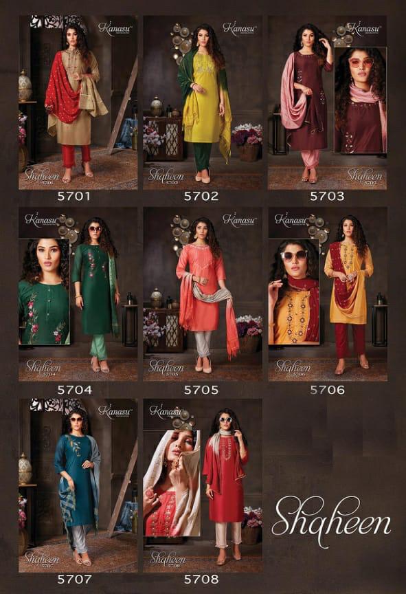 Shaheen Silk Fancy Festive Wear Readymade Salwar 